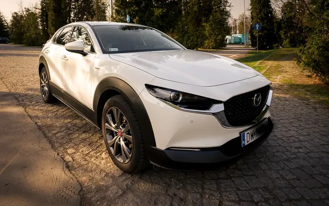 samochody osobowe Mazda CX-30 cena 128500 przebieg: 49477, rok produkcji 2020 z Wrocław